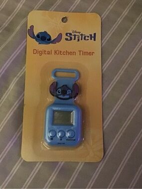 Disney Stitch Digital Kitchen Timer - Yellow Packaging